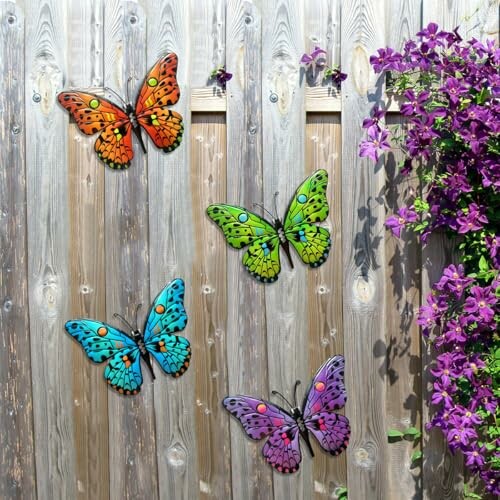 Metal Butterfly Wall Decor