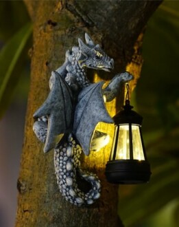 Goodeco Dragon Tree Hugger Statue