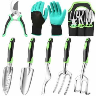 JMOO 8-Piece Garden Tool Set