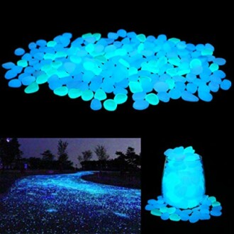 Glow in The Dark Garden Pebbles