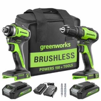 Greenworks 24V Cordless Drill & Impact Driver