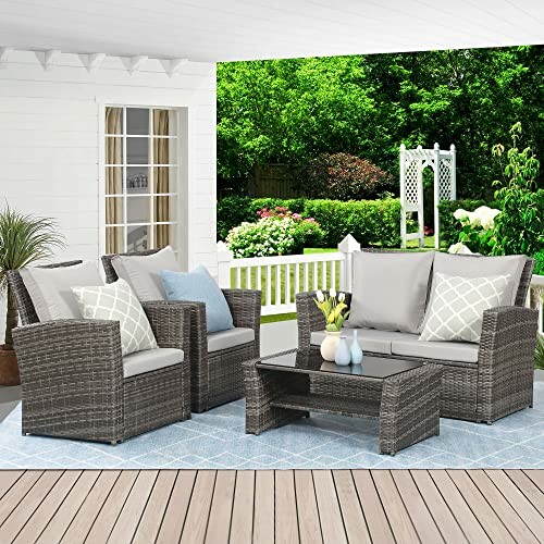 Wisteria Lane Outdoor Patio Furniture Set