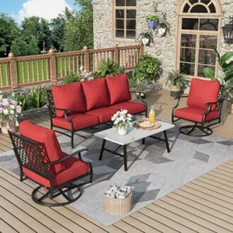 MIXPATIO 4-Piece Patio Furniture Set